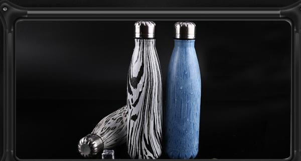 Virson new design double vacuum insulated stainless steel outdoor water bottle