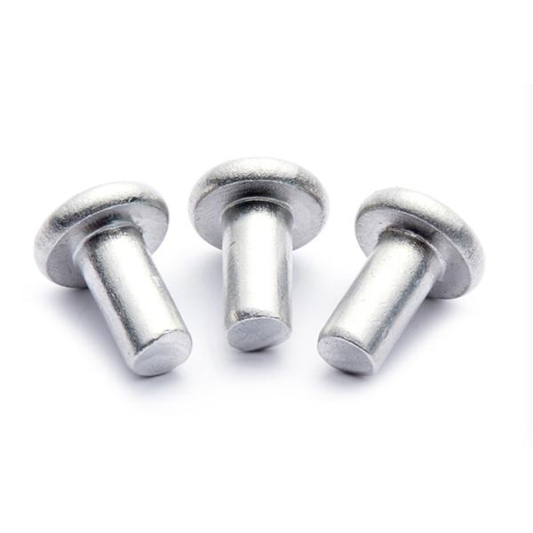 Aluminum Alloy Flat Head Solid Rivets Thin Head Solid Rivets  Flat Truss Head Solid Rivets
