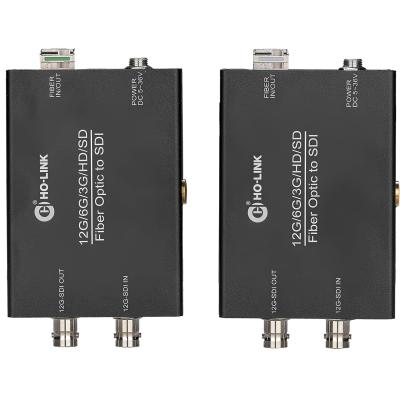 BiDirectional 12G Compact SDI Transport Converter Including SFP Module