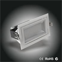 rectangle rotatable 48w LED ceiling Downlight with 4000lm and 88 LEDS