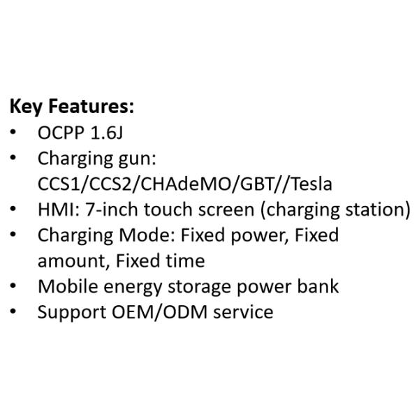 Energy Storage System 26kwh Floor-Mounted Charging Stations VPOS OCPP Credit Card Payment