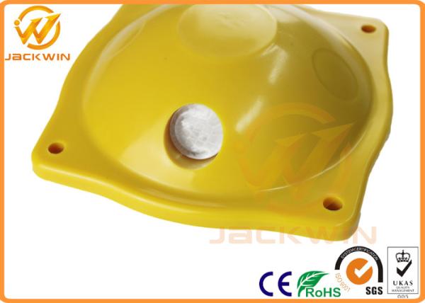 Yellow Plastic Height 45cm Reflective Road Studs Cat Eyes Energy Saving