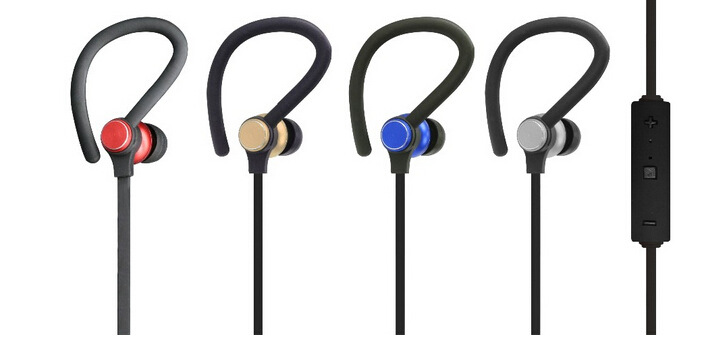 5pin наушник Bluetooth магнитного спорта USB 12mm беспроводной