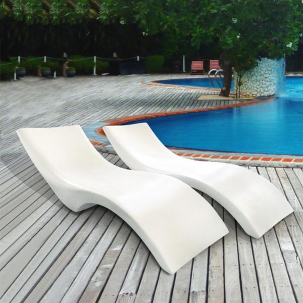 Customized Sizes Beach Chair Rattan Lounge The Perfect Spot for Summer Relaxation