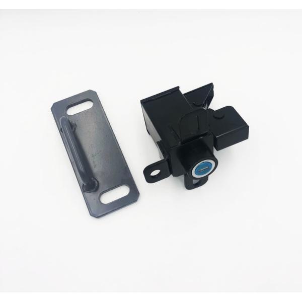 Hitachi Excavator Lock Black Engine Hood Lock For ZAX6070