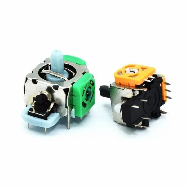 3D Model aircraft rocker Potentiometer 10k Joystick Potentiometer Game machine potentiometer with switch and cap
