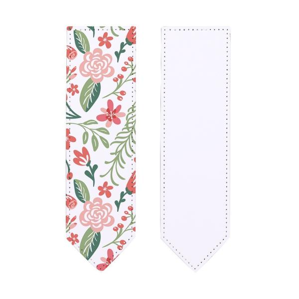 Customizable Personalised Leather Book Mark For Sublimation Printing
