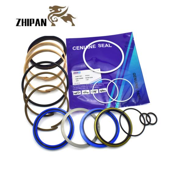 SANY210 Bucket Hydraulic Cylinder Seal Kit  Durable Excavator Repair Replacement Repair Kit Oil Seal