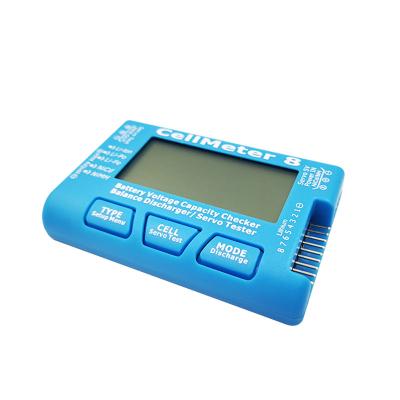 Medidor de teste de 8 células da tensão da capacidade 8S Lipo da bateria