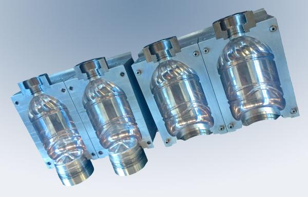 5L PET Mineral Water Bottle Blowing Mold for 2 Cavities Linear Blowing Machine