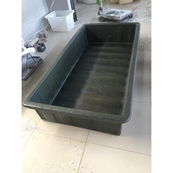 Large Food Grade Aquaponics Fish Framing Tank Trays Hydroponic For Greenhouse Raised K500