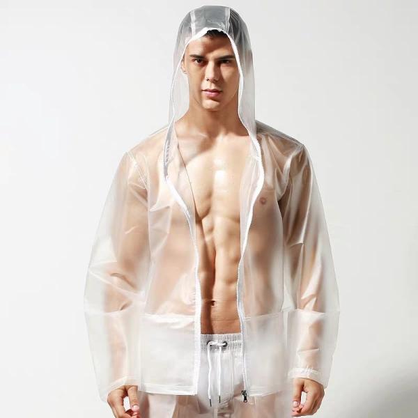 Fog Surface 100% Tpu Transparent Clothing Material