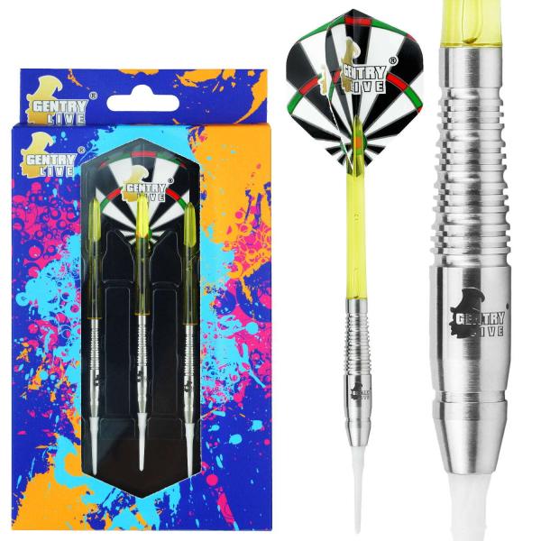 Gentry Live NO.5 Soft Customizable Tungsten Darts Set
