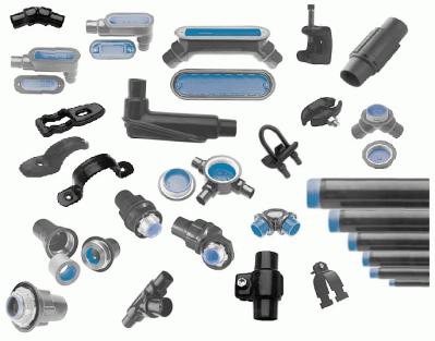 Industrial SS Conduit Fittings , EMT Electrical Conduit Connectors And Fittings