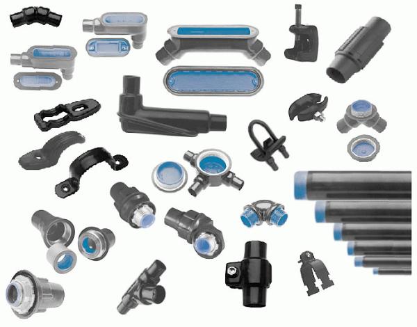 Industrial SS Conduit Fittings , EMT Electrical Conduit Connectors And Fittings