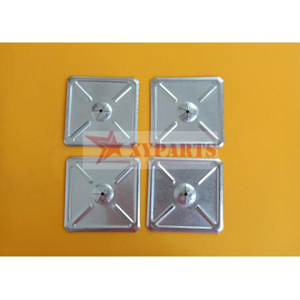 64mmx64mm Stainless Steel Square Self Locking Washer For Fixing Insulation Pin