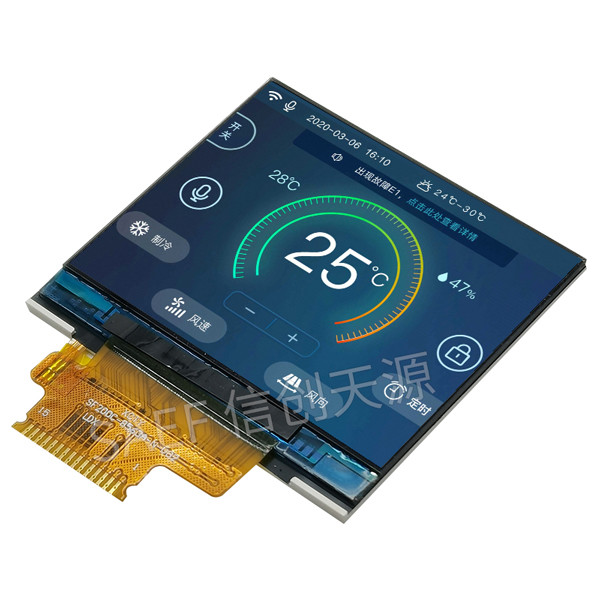 Дисплей Saef QVGA TFT LCD 2 дюйма с интерфейсом водителя SPI ILI9342C