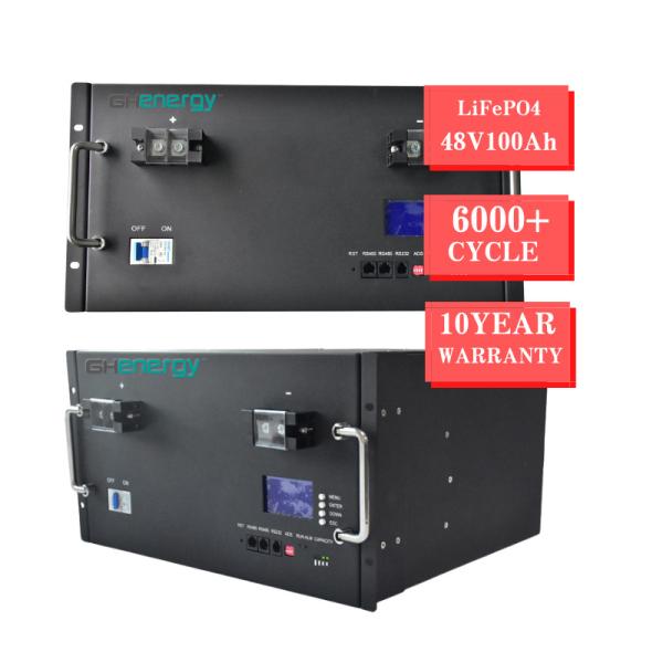 Phosphate LiFePO4 Lithium Battery Rechargeable With LED Indicator