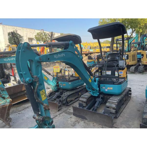 Original Color Used Kobelco Excavator U17 High Efficiency For Working Indoors