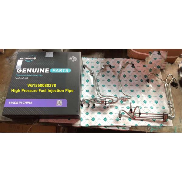 VG1560080278 Впрыскивающие трубы для топлива высокого давления HOWO Части для грузовиков