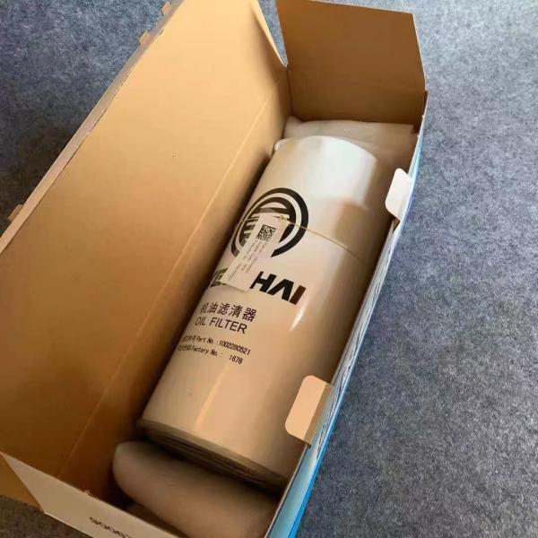 Масляные фильтры 1002280521 для Sinotruk Howo Truck WEICHAI Части двигателя