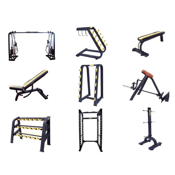 Беззвуковой особенности регулируемый скамейка прессы для настройки фитнес-оборудования тренажерного зала