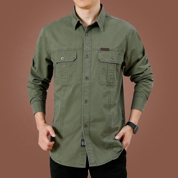 Outdoor Recreation Short Sleeve Dress Shirt for Men Wrinkle Resistant and Comfortable