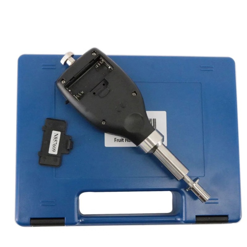 FHT-1122 Fruit Hardness Tester Penetrometer, Durometer with 7.9mm/11.1mm Tip Diameter 0.2~11.0 Kgf/Cm² Range and ±(1%H+0.1) Kgf/Cm² Accuracy