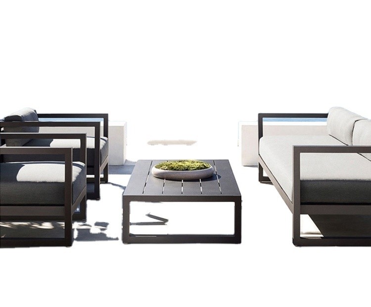 Hall Backyard Garden Outdoor Furniture Sets with Daybed and Outdoor Sofa Set Luxury