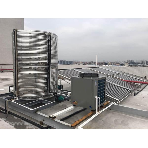 Solar Thermal And Air Heat Pump Water Heater System Coplent Scroll Compressor