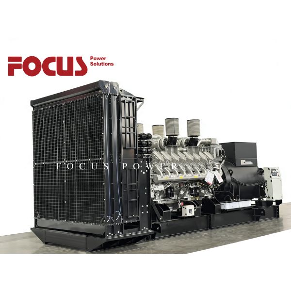 SDEC 2500kVA Diesel Generator Set with 16KTA76-G33 Engine and Water Cooling for Industrial Power