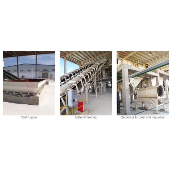 Fresh Cassava Crushing Alcohol Production Equipment For Alcohol Plant
