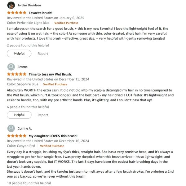 El peso ligero del cepillo desentraña el calor FHI Cepillo para el cabello Libre de dolor DuoFlex Anti Static Bristles