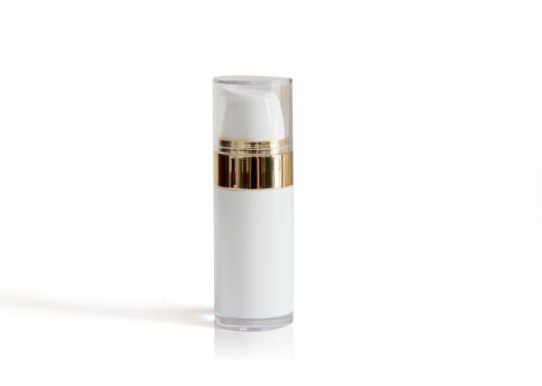 Reusable Foundation Pump Bottle / Facial Care White Airless Pump Bottle
