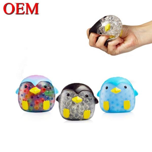 Bolas de estresse molhosas de OEM brinquedo de mudança de cor de gel de estresse de OEM bola de estresse feita de silicone TPR brinquedo para crianças