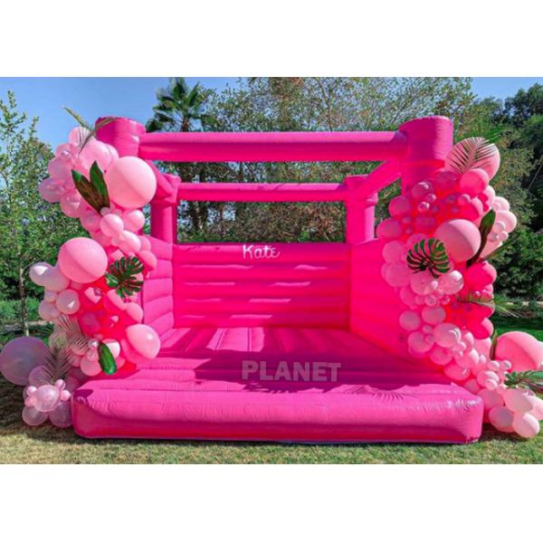 Bouncer inflável personalizado para casamento ao ar livre