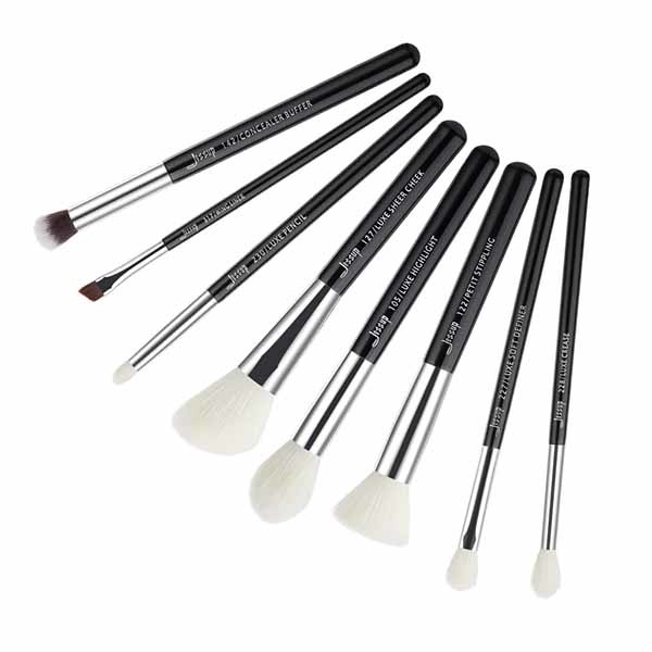 Natural Hair 8pcs Mini Makeup Brushes Professional Handmade