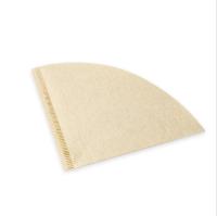 Copos descartáveis do filtro de café 1 - 4 da cor de madeira de bambu natural