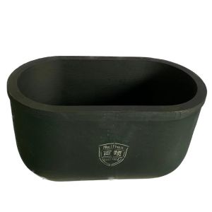 Construcción industrial de moldes de arcilla de grafito de crisol Resistencia química