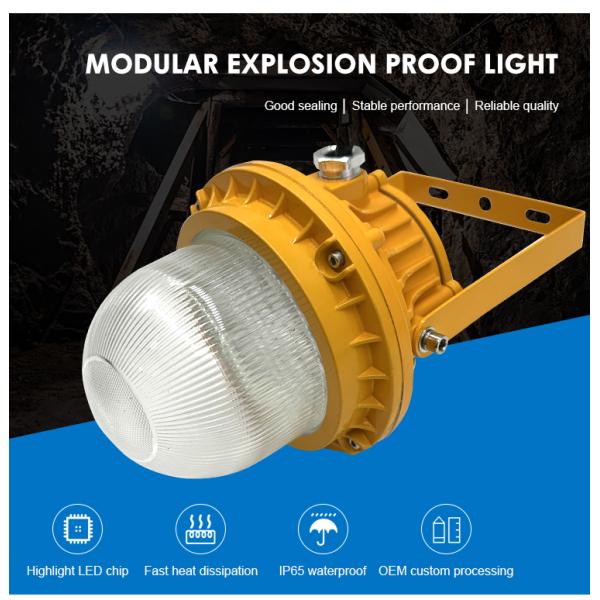 High Brightness LED Explosion Proof Light with Aluminum Tempered Glass in 50W 100W 150W for Hazardous Locations