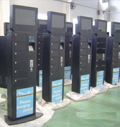 6 защищенных электронных шкафов мобильные телефоны зарядные киоски для аэропорта / железнодорожного вокзала / автобусного вокзала