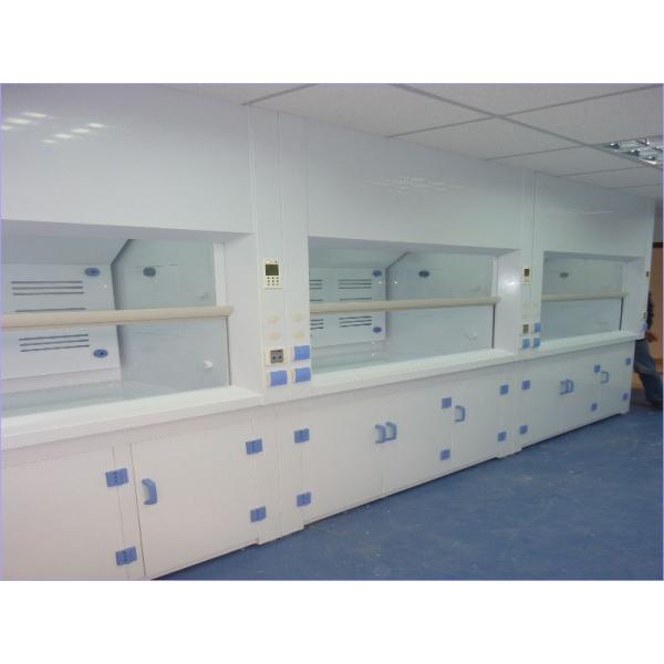 Cold Rolled Steel Laboratory Fume Hood , Large Solid Benchtop Fume Hood