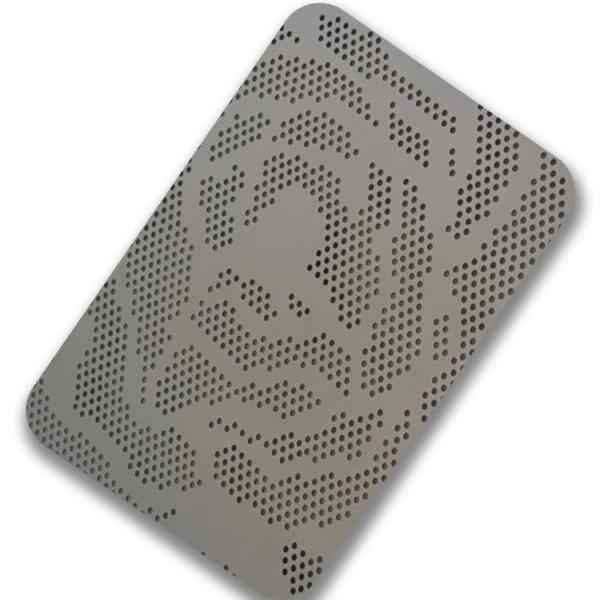 A folha de metal 201 perfurada laminada a alta temperatura 4x8 4x10 2mm perfurou os painéis de aço inoxidável