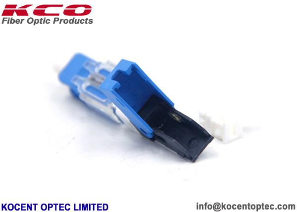 Telecom 3D Pass Fiber Optic Quick Connector , Field Fast Assembly Connector ESC250D SCUPC