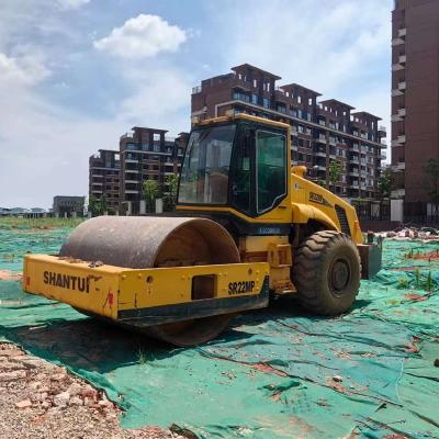 Shantui SR22 Uesd Road Roller Compaction Width 2140mm For Road Construction