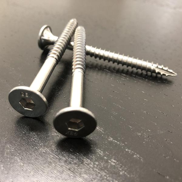 Socket Drive 14G 75mm Decking Screws Stainless Steel Type 17 Batten Screws