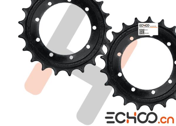 Kubota U30 Steel Mini Excavator Sprockets With Black Color OEM Welcome