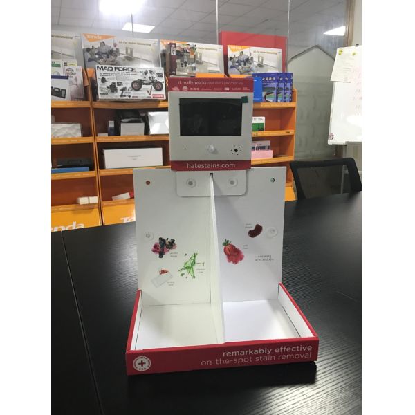 Ultra Light Video Business Cards 7'' Video Monitor For Shelves / Stands / POS Displays