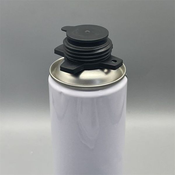 PU Foam Spray Valve With Straw And Cap, Aerosol Foam Valve Assembly For Construction Sealing And Gap Filling Usage