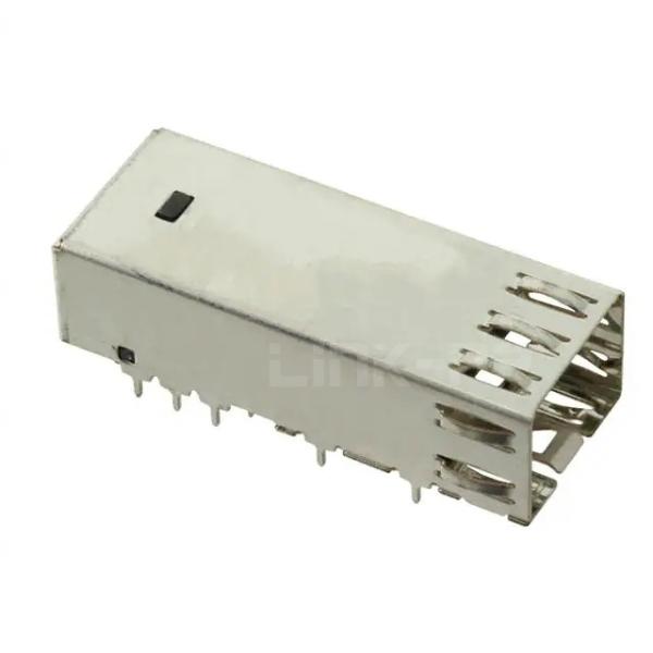 TE 2246040-1 Micro-receptor SFP+ com pressão de jaula através do buraco 10 Gb/s